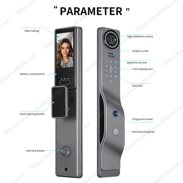M7 PRO 3D Face Recognition Smart Door Lock