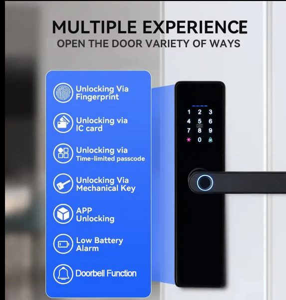 Smart Lock With Handle