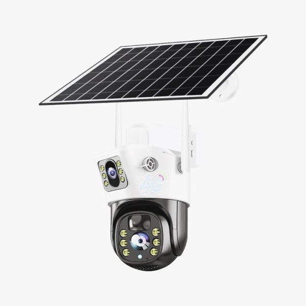 Kerui V380 Pro Solar Camera Dual Lens Wifi