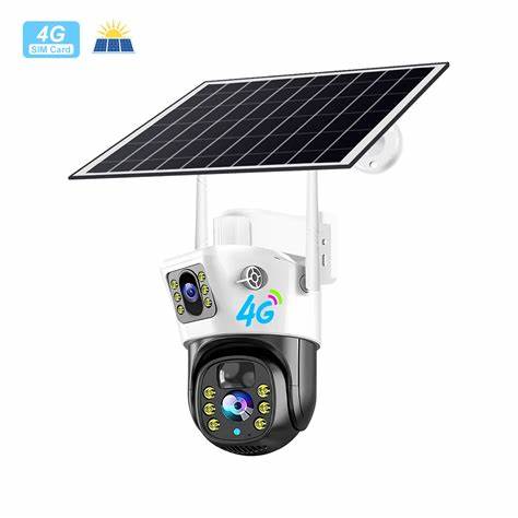 Kerui v380 Pro Solar Camera Dual Lens 4g