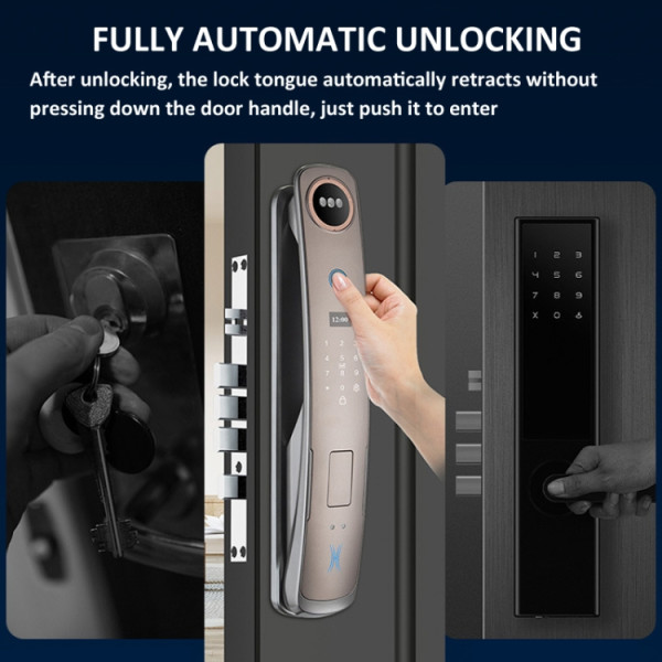 M6 3D Face Recognition Smart Door Lock