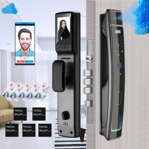 Q9 3D Face Recognition Smart Door Lock