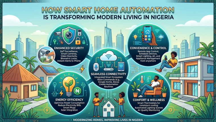 How Smart Home Automation is Transforming Modern Living in Nigeria